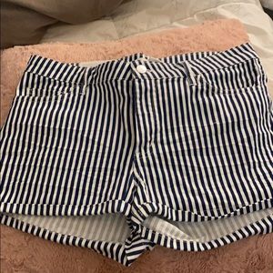 H&M striped shorts